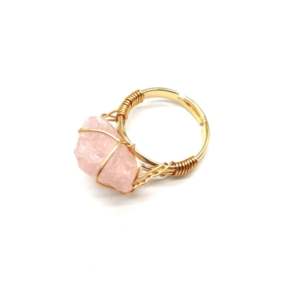Adjustable Grandma Birthstone Ring One Stone