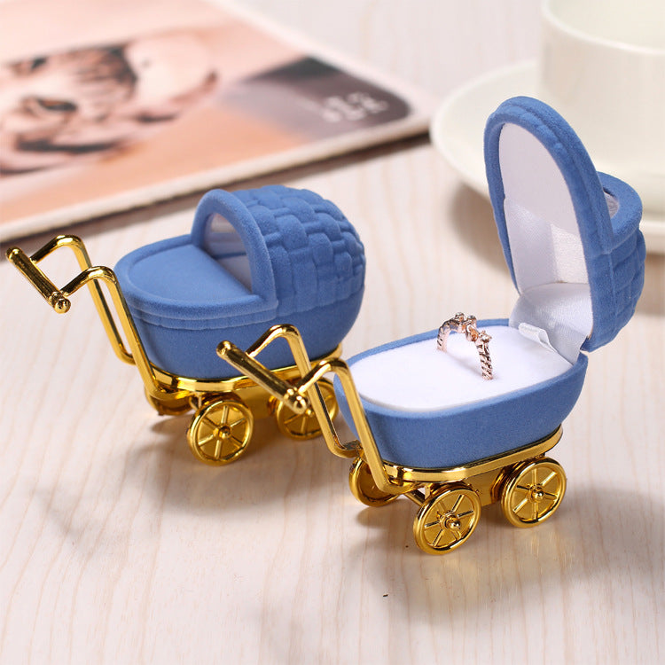 Baby Stroller Shaped Jewellery Gift Box