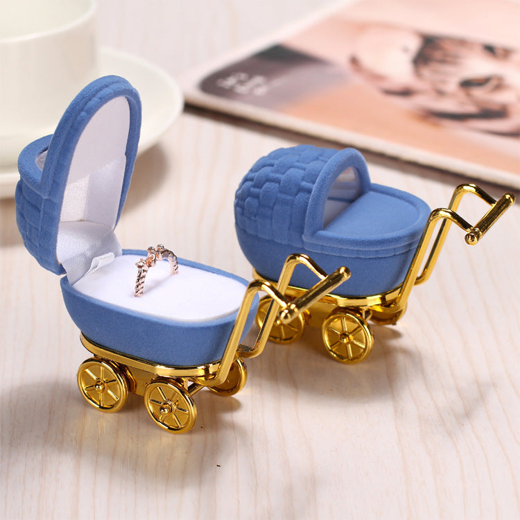 Baby Stroller Shaped Jewellery Gift Box