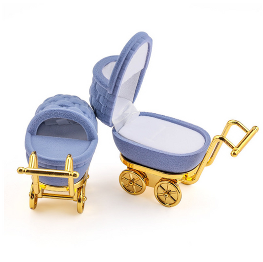 Baby Stroller Shaped Jewellery Gift Box