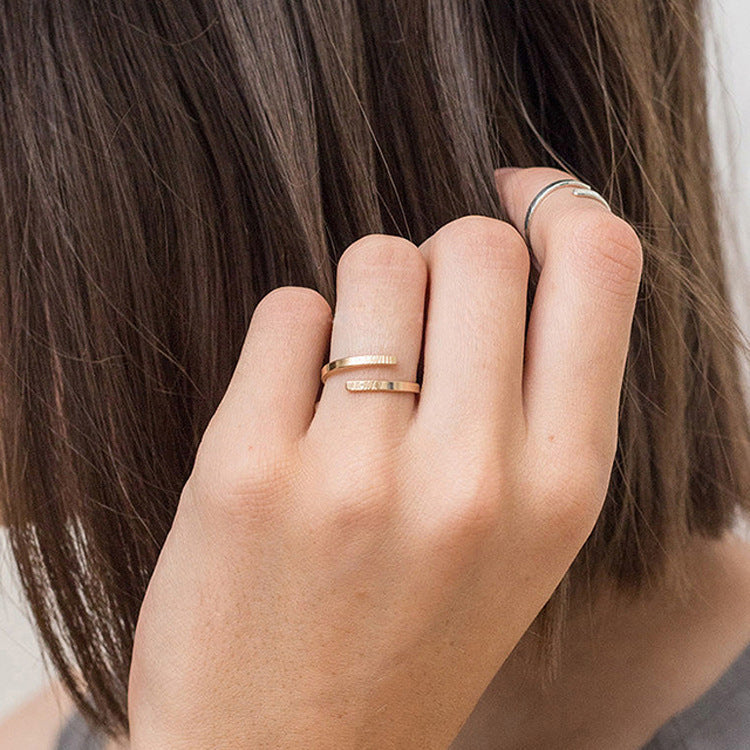 Sterling Silver Name Rings