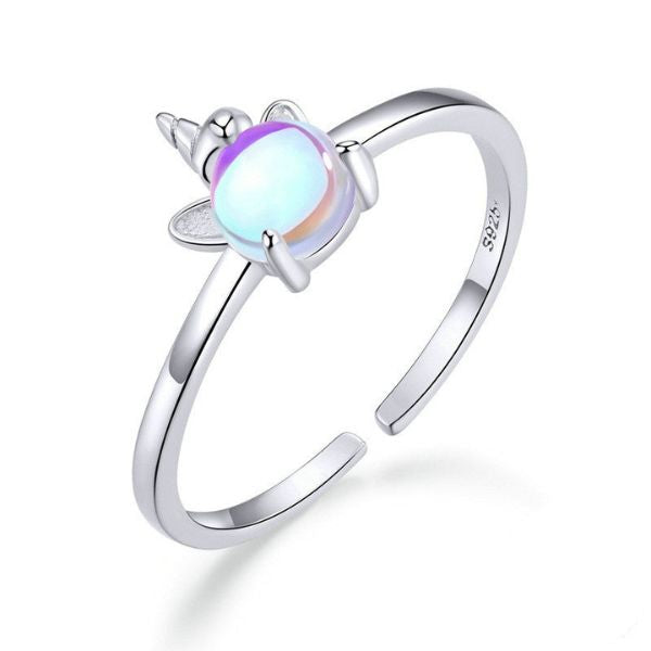 S925 Silver Ring Collection - Bird/Star/Unicorn