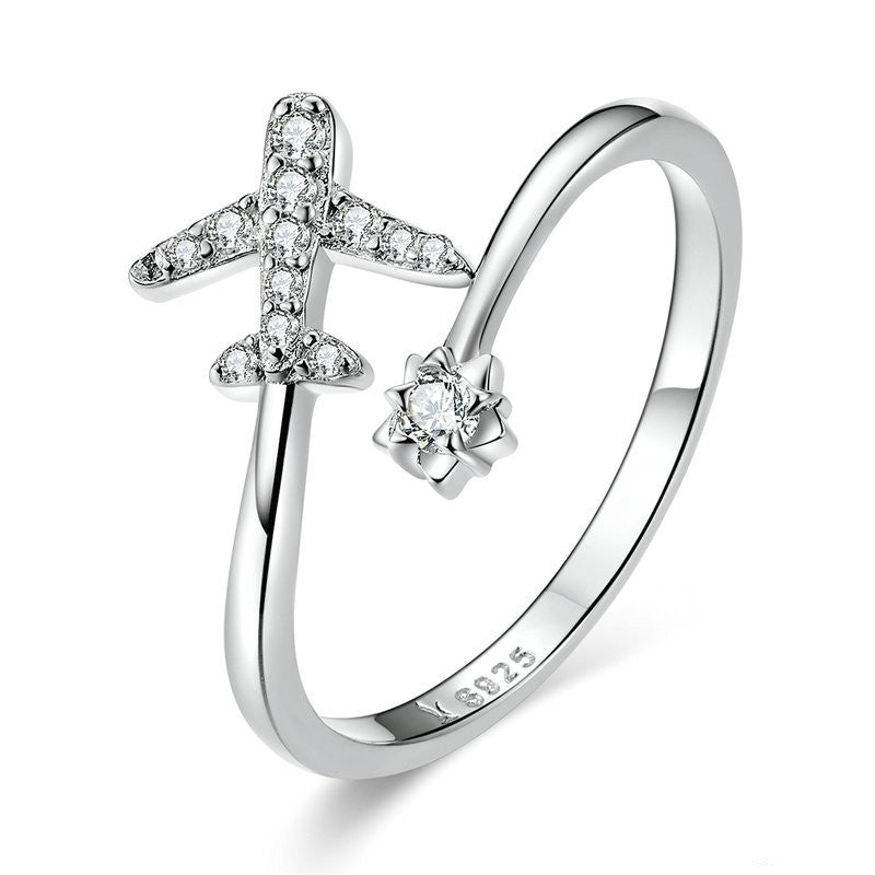 Airplane Rings Jewelry