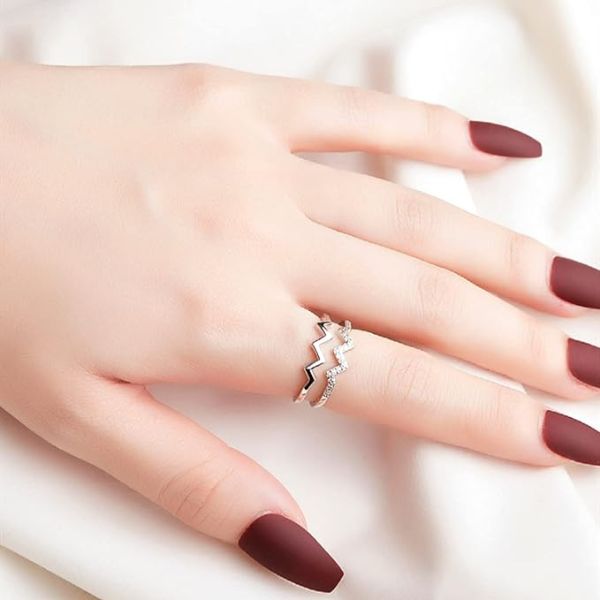 Double Layer Highs and Lows Ring