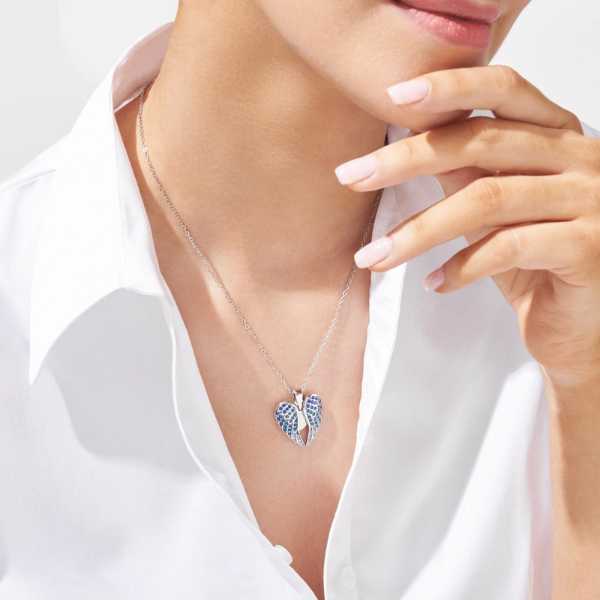 Guardian Angel Necklace with Wings