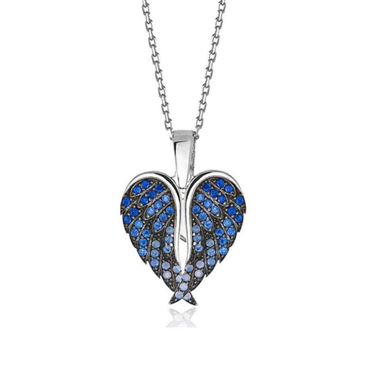 Guardian Angel Necklace with Wings
