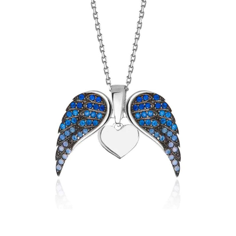 Guardian Angel Necklace with Wings