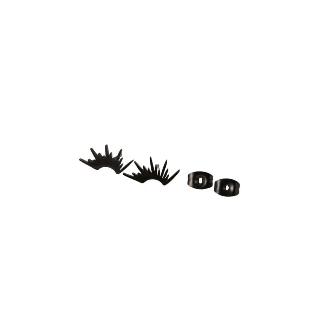 Grab These Trendy French Punk Fan Shaped Earrings Now