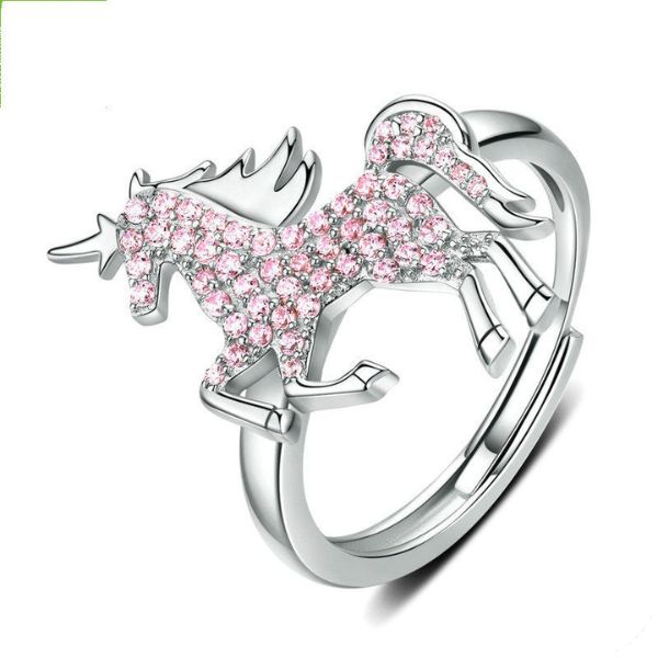 S925 Silver Ring Collection - Bird/Star/Unicorn