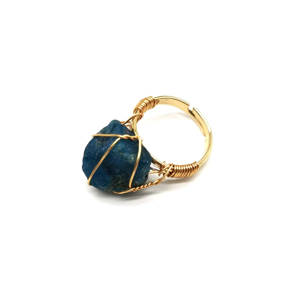 Adjustable Grandma Birthstone Ring One Stone