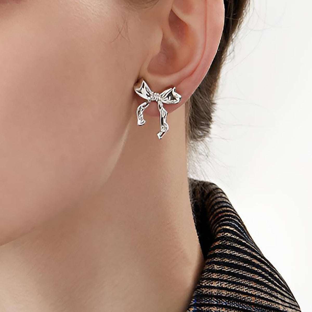 Bow Style Earrings Earrings