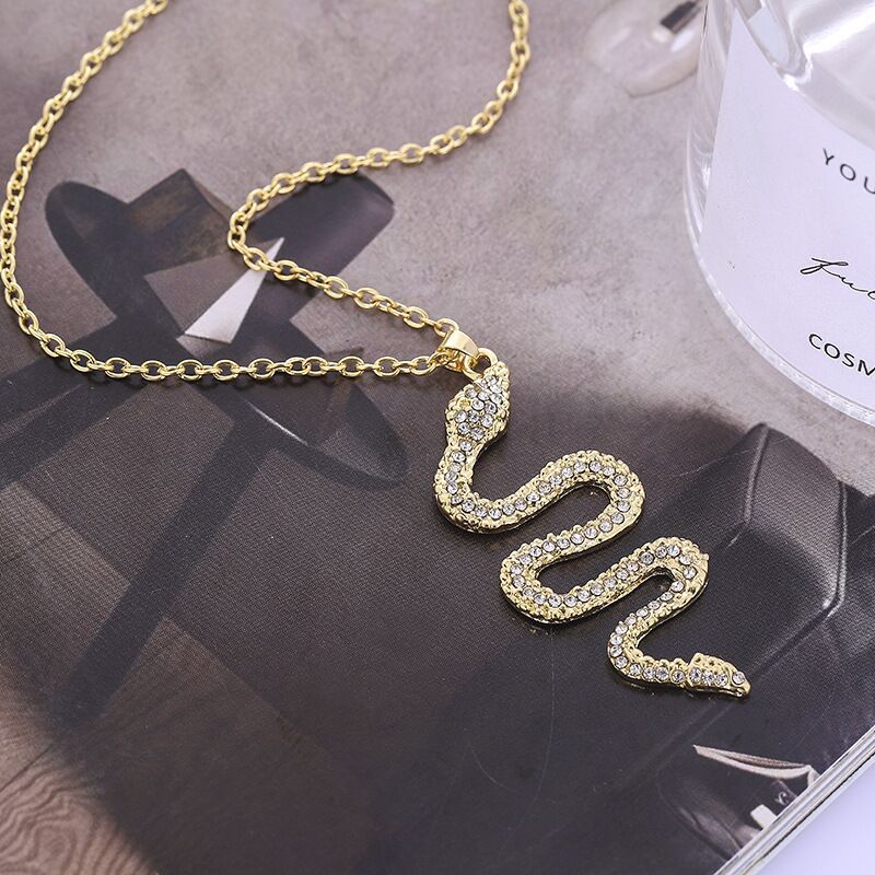 Golden Snake Necklace