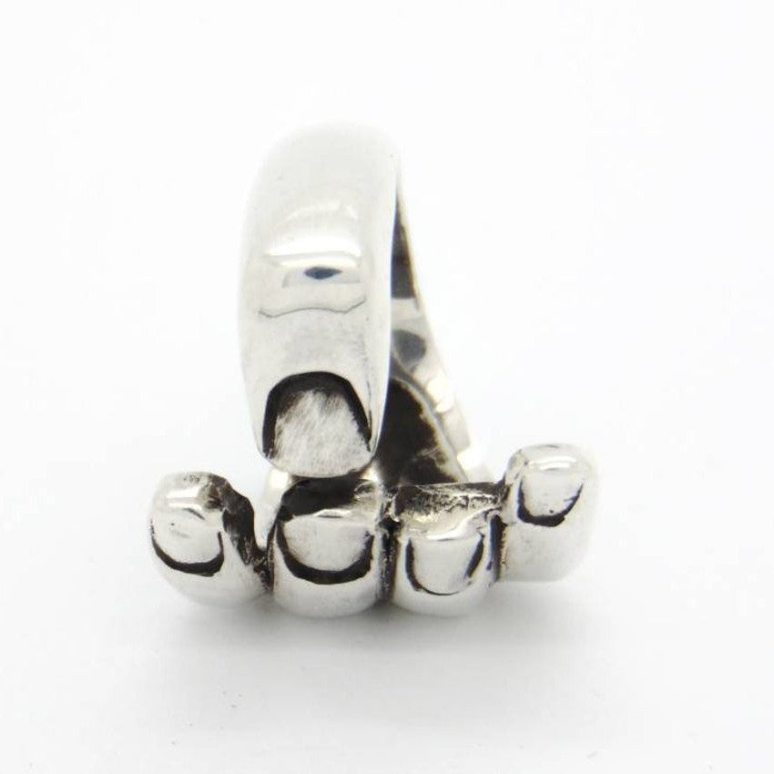 Adjustable Silver Thumb Ring