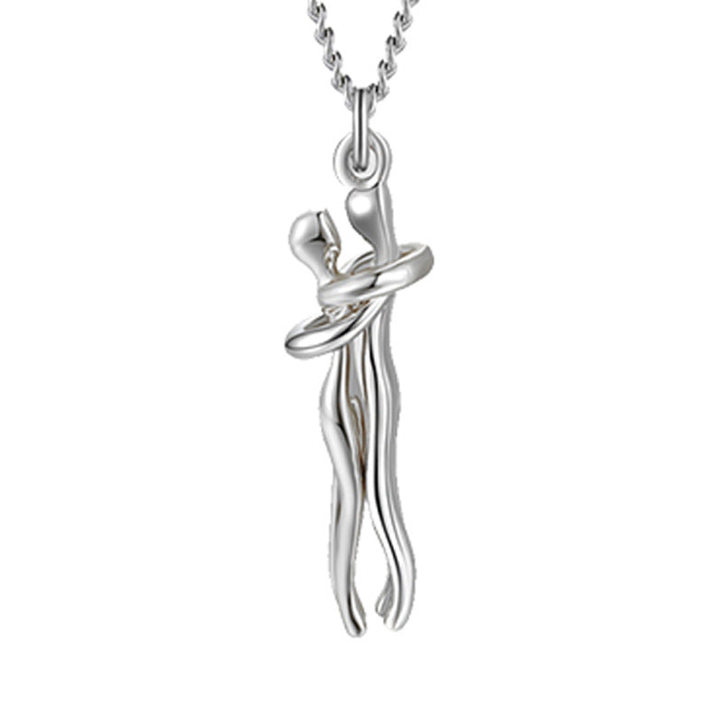 Silver - Hug Me Tight Necklace