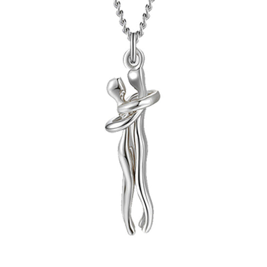 Silver - Hug Me Tight Necklace