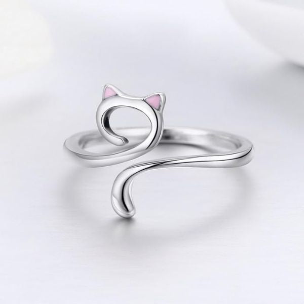 Adjustable Cat Lady Ring