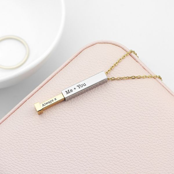 Custom Cylinder Mom Necklace