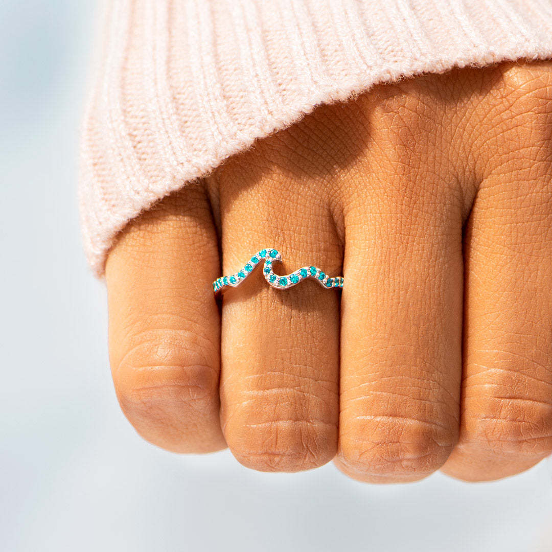 Ocean Wave Ring
