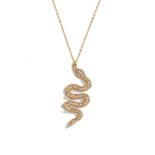 Golden Snake Necklace