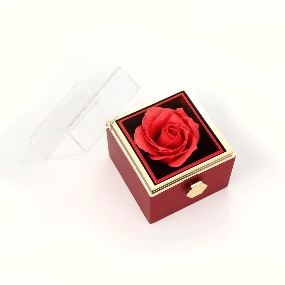 Rotating Surprise Necklace Gift Box