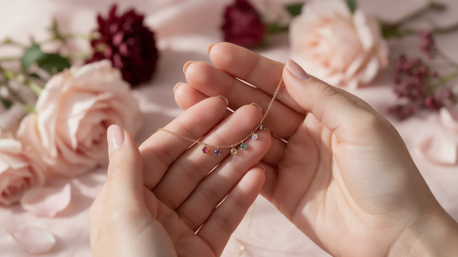 Birthstone Necklace for Mom: How to Choose the Right One