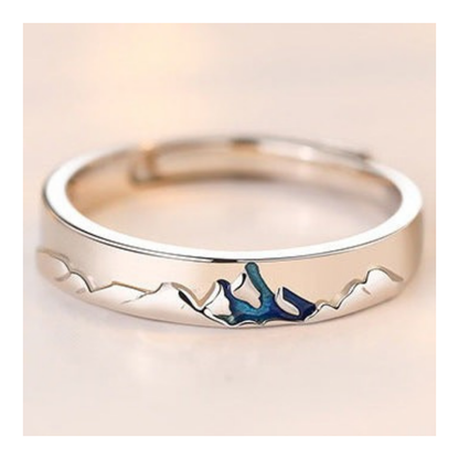 Twilight couple ring, mens style