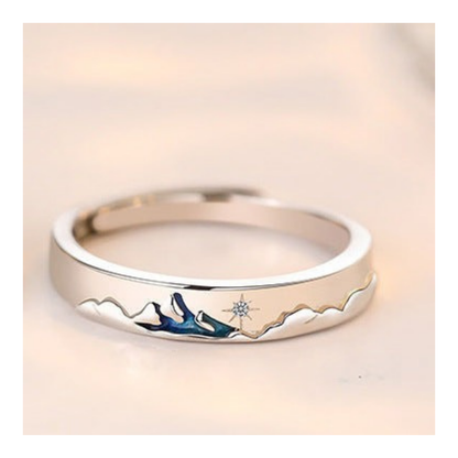 Twilight couple ring, womens style