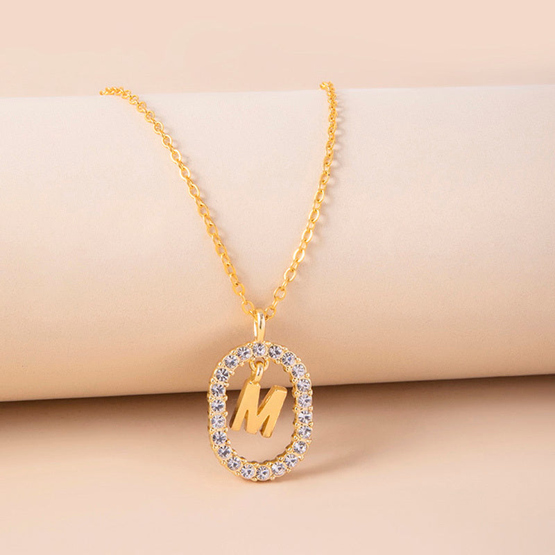 Letters on a Chain - A/M/J/S Initial Necklaces