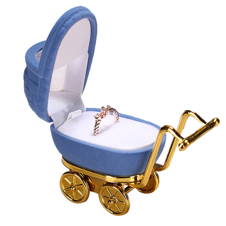 VividCouture™ Baby Stroller Shaped Jewellery Gift Box - Chicandbling