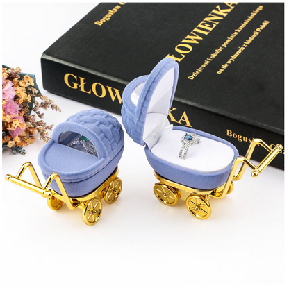 VividCouture™ Baby Stroller Shaped Jewellery Gift Box - Chicandbling