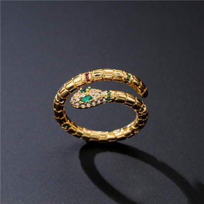 Adjustable Snake Finger Ring