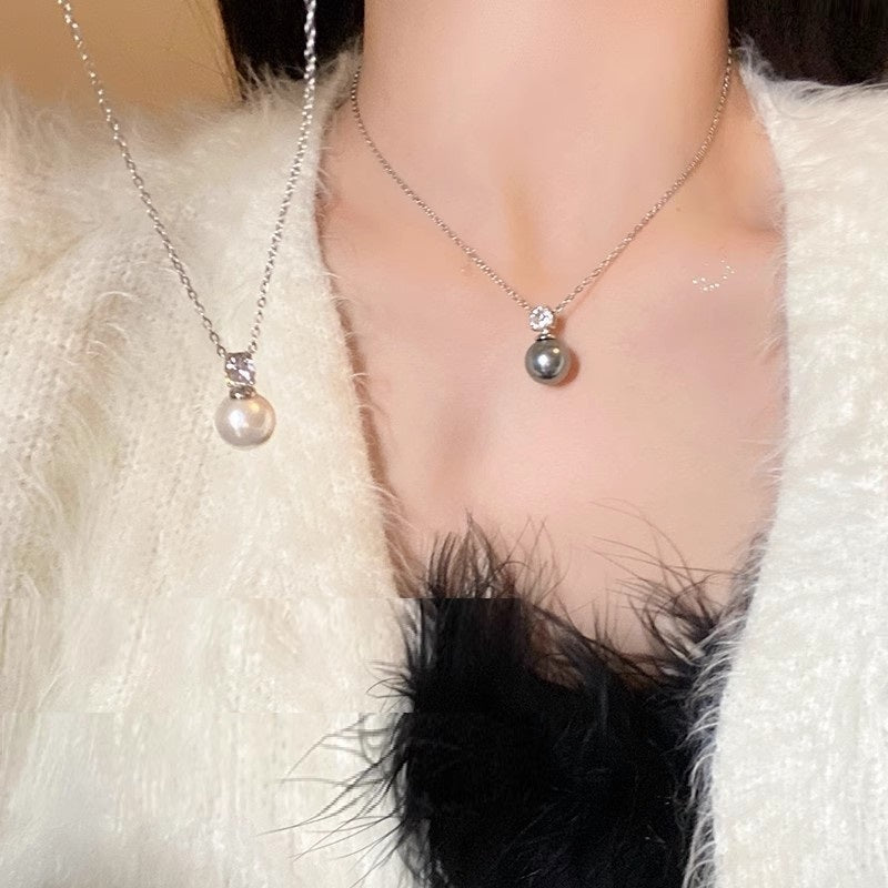 Get the Ultimate Elegant Accessory: Light Luxury Pearl Zircon Necklace