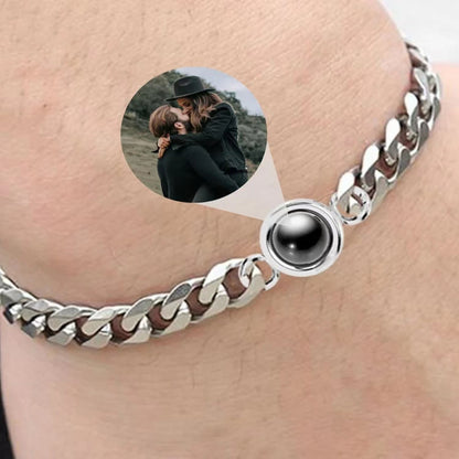 Custom Bracelet with Picture Inside