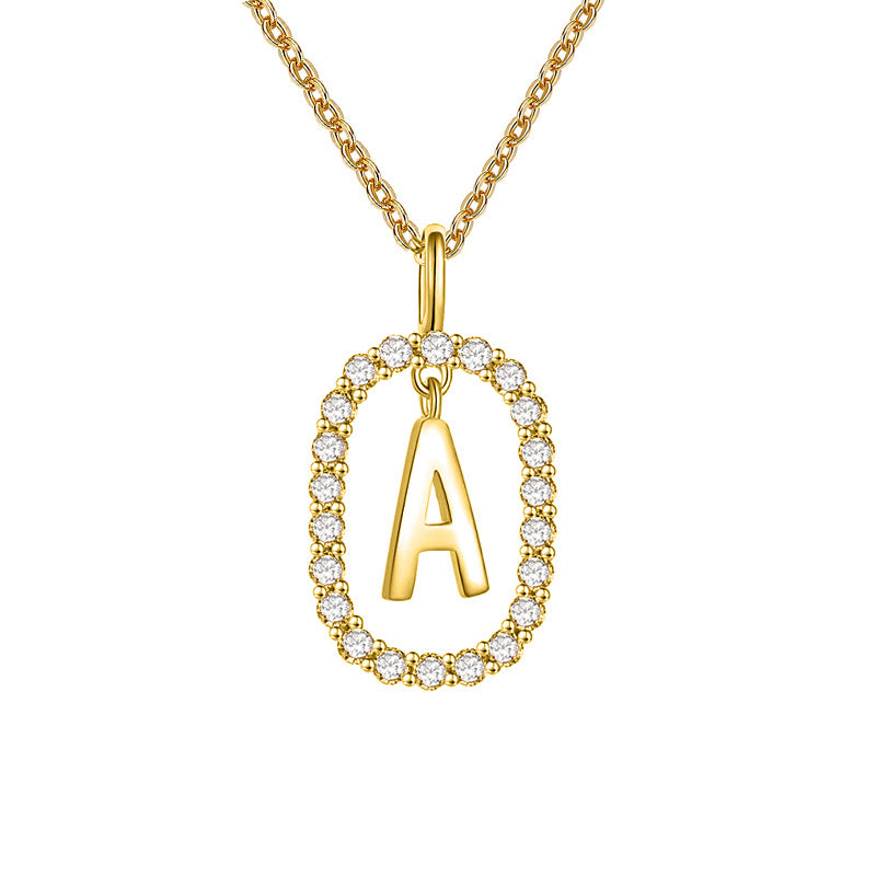 Letters on a Chain - A/M/J/S Initial Necklaces