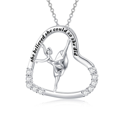 Mother and Daughter Necklace - 925 Silver