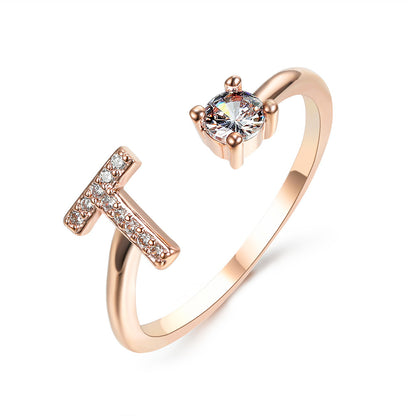 New Arrival: Adjustable Initial Letter Rings – Find Yours Today