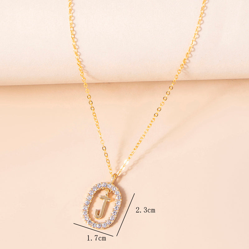 Letters on a Chain - A/M/J/S Initial Necklaces