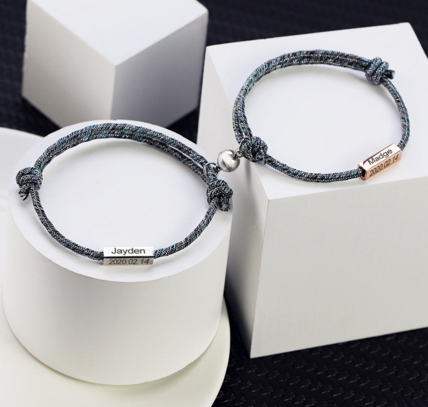 Magnetic Couples Bracelets