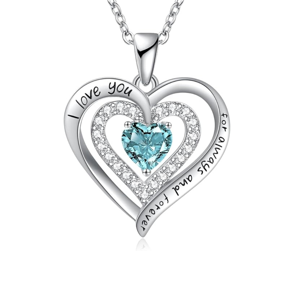 Gifts for Mothers Birthstone Necklace