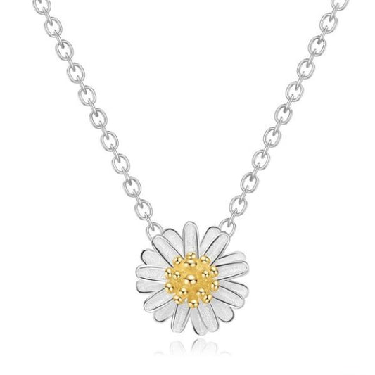 GlamWear™ Small Daisy Necklace - Chicandbling