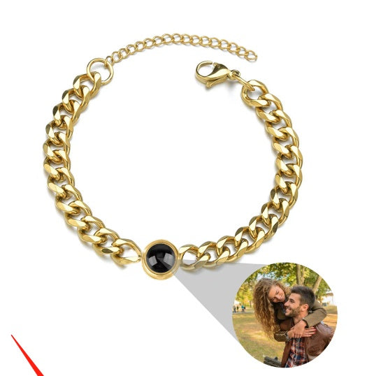 Custom Bracelet with Picture Inside