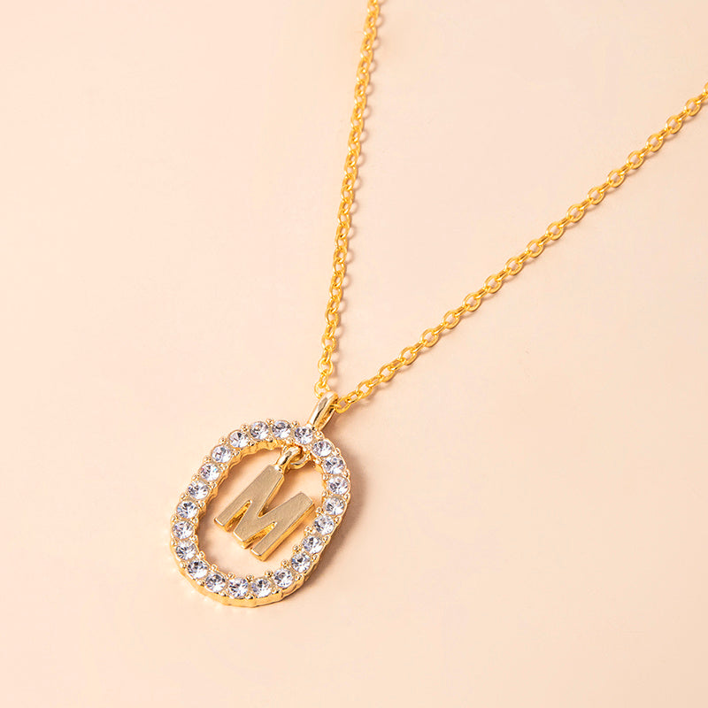 Letters on a Chain - A/M/J/S Initial Necklaces