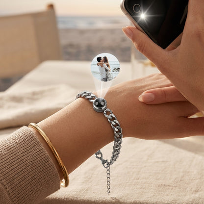 Custom Bracelet with Picture Inside