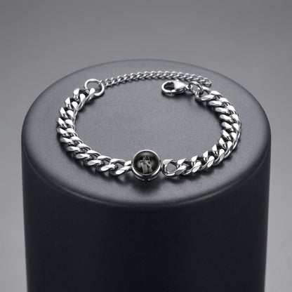 Custom Bracelet with Picture Inside