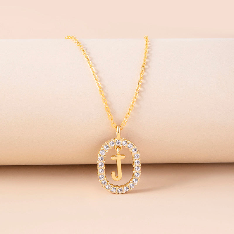 Letters on a Chain - A/M/J/S Initial Necklaces