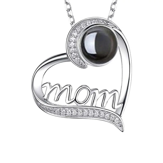 Photo Projection Necklace for Mum