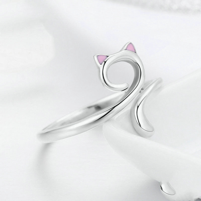 CuteCatz™ Adjustable Cat Lady Ring - Chicandbling