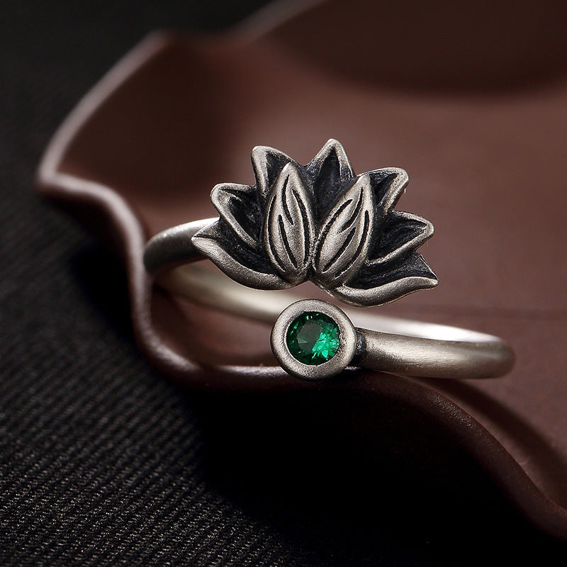 Lotus Flower Ring - AutumnRios™ [Adjustable] - Chicandbling