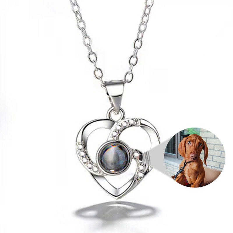 LuxFy™ Heart Colorful Photo Projection Necklace - Chicandbling