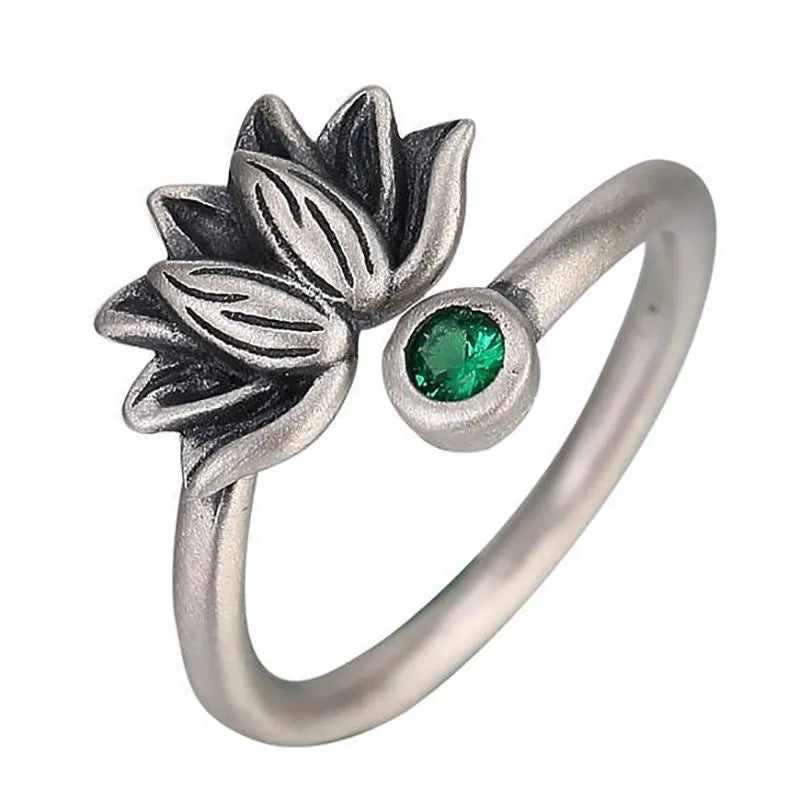 Lotus Flower Ring - AutumnRios™ [Adjustable] - Chicandbling